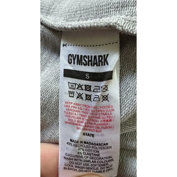 Gymshark Womens Gray Tapered Ankle Zip Athletic Pants Athleisure, Size Small - Picture 6 of 7